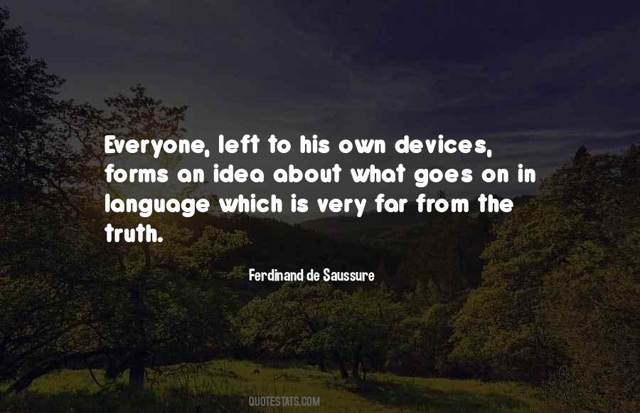 De Saussure Quotes #1814452