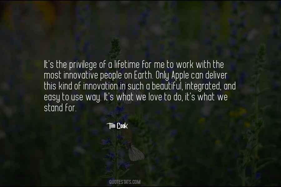 Privilege To Work Quotes #386079