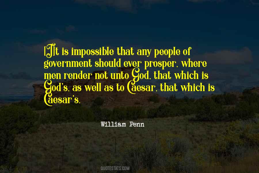 Render Unto Caesar Quotes #1159172