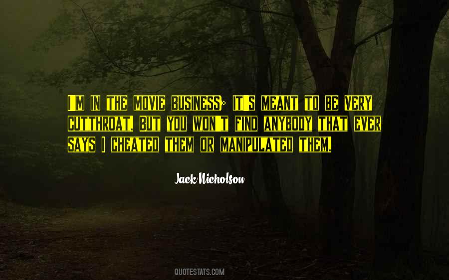 Movie Business Quotes #1870424