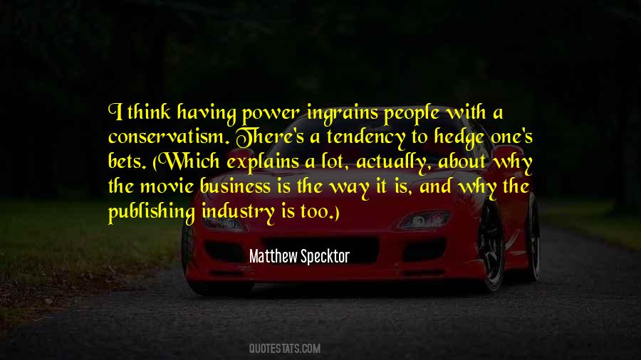 Movie Business Quotes #652374
