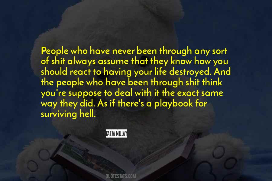 Been Through Hell Quotes #739813