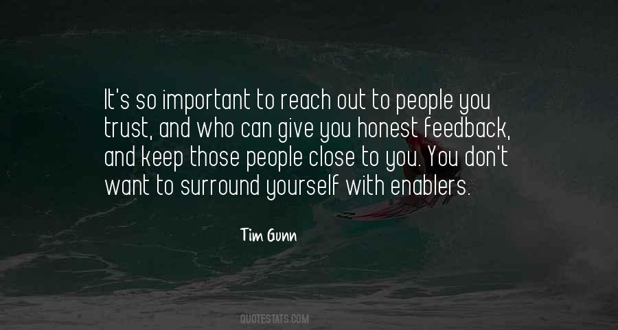 People You Trust Quotes #136035