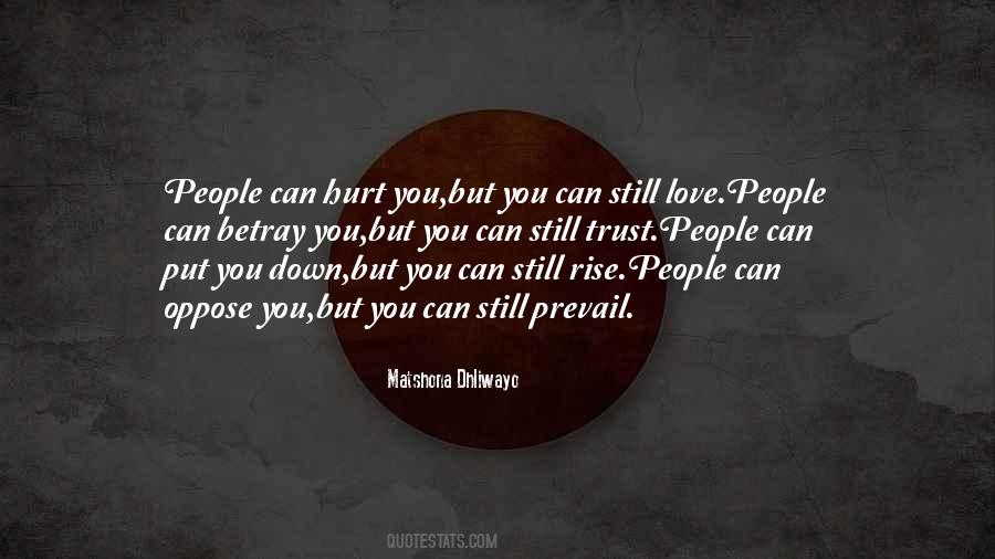People You Trust Quotes #228371