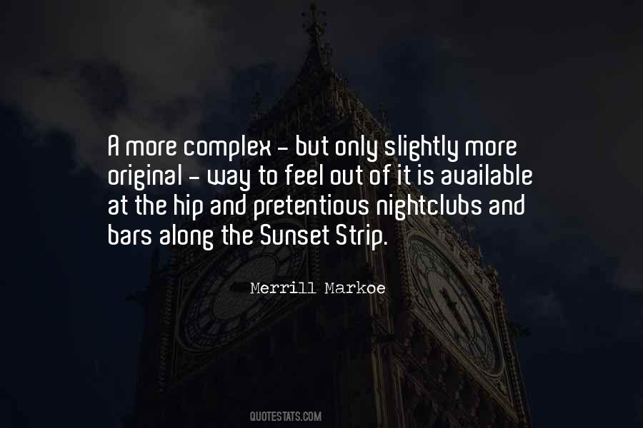 Nightclubs And Bars Quotes #969131