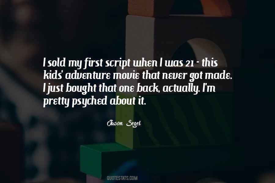 Just Sold Quotes #1872266