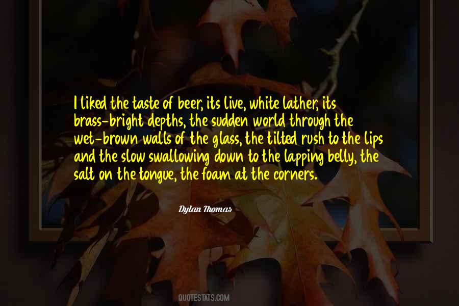 Beer Glass Quotes #662884