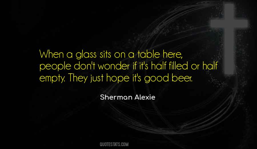 Beer Glass Quotes #883974