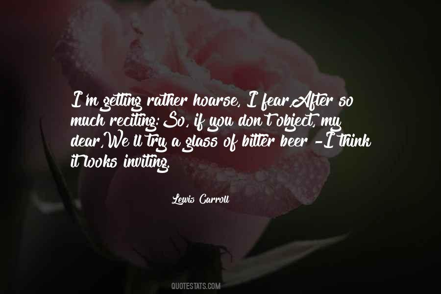Beer Glasses Quotes #153108