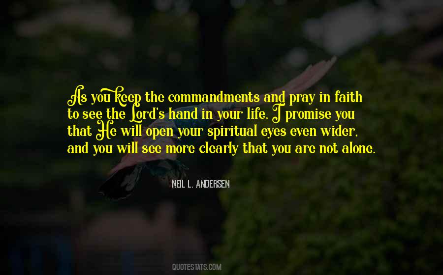 Keep Commandments Quotes #616517