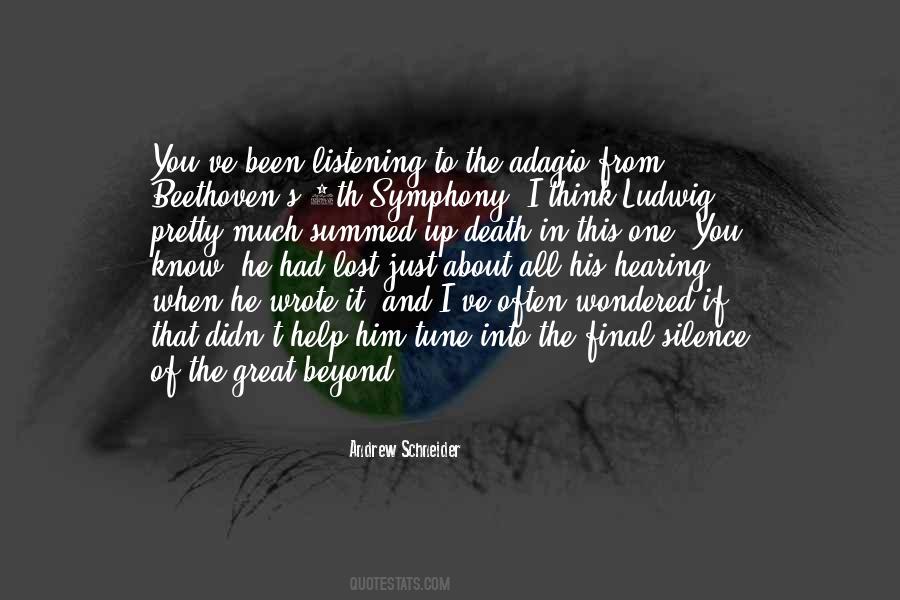 Beethoven Symphony 7 Quotes #365535