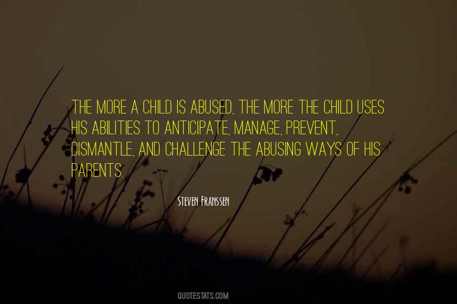 Childhood Abuse Quotes #1710250