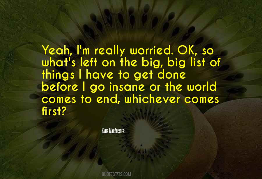 Before I Go Quotes #349537