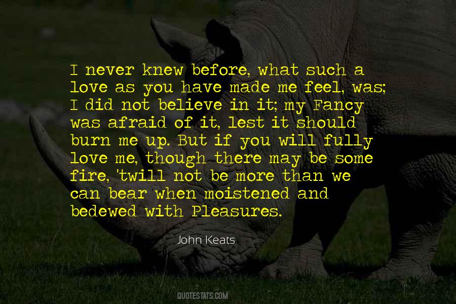 Before I Knew You Quotes #500550