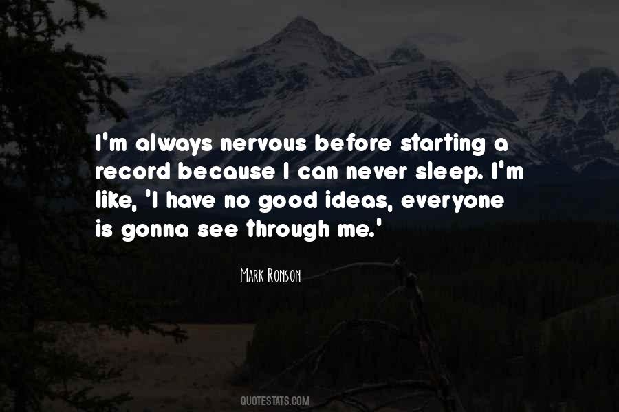Before I Sleep Quotes #872490