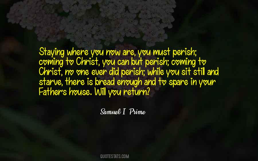 Return Of Christ Quotes #1564536
