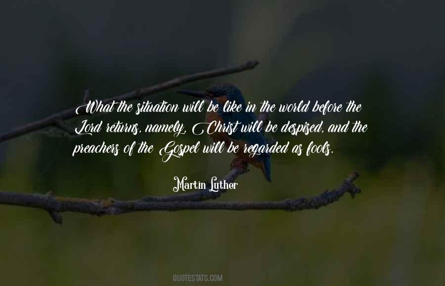 Return Of Christ Quotes #78673