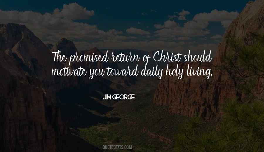 Return Of Christ Quotes #912143