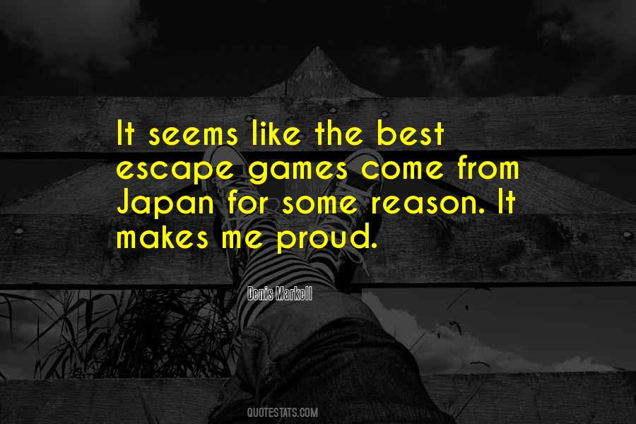 Escape Games Quotes #415150