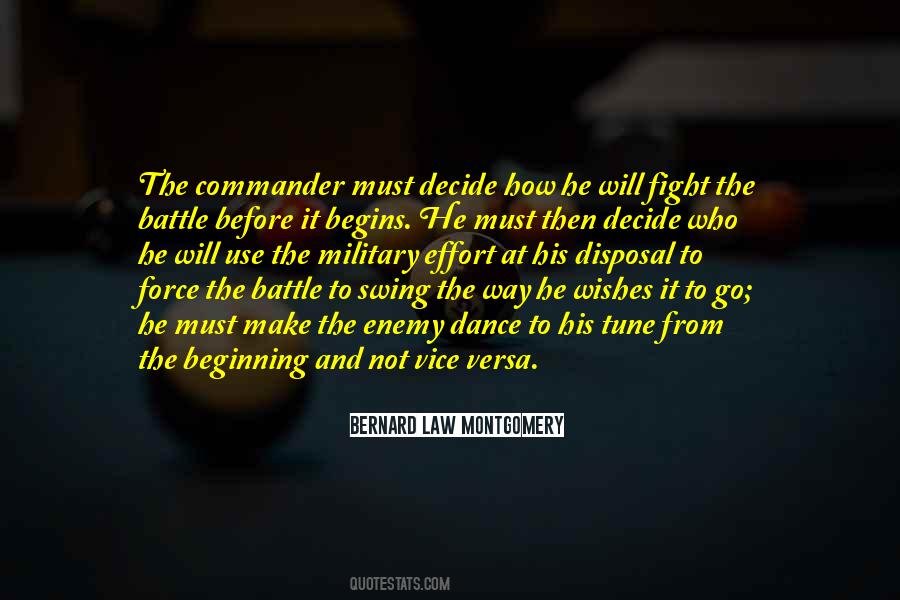 Before The Battle Quotes #16667