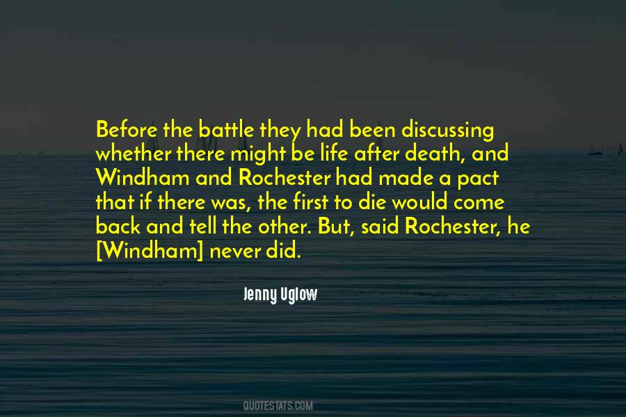 Before The Battle Quotes #179667