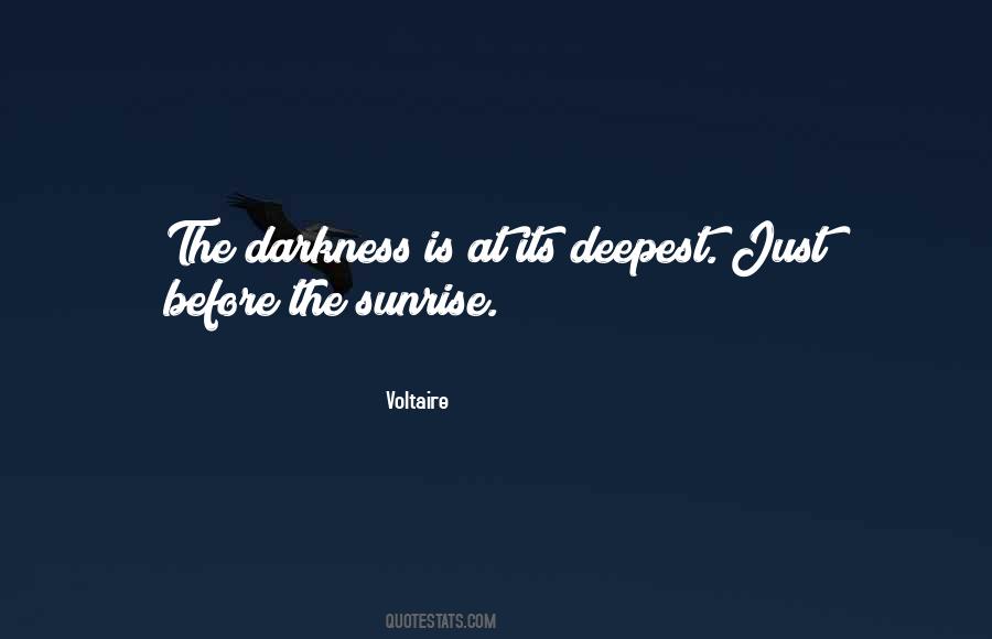 Before The Sunrise Quotes #607167