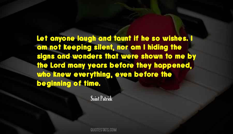 Before Time Quotes #7888