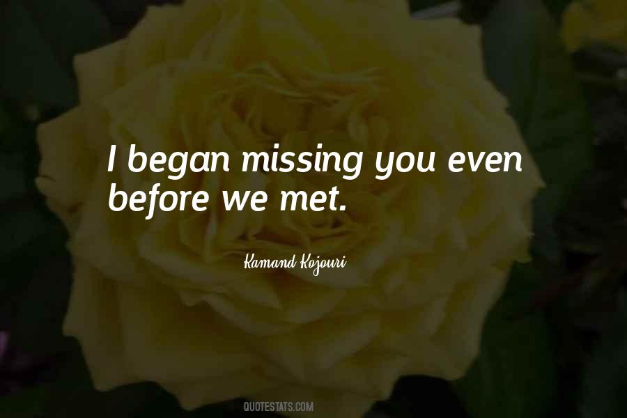 Before We Met Love Quotes #965032