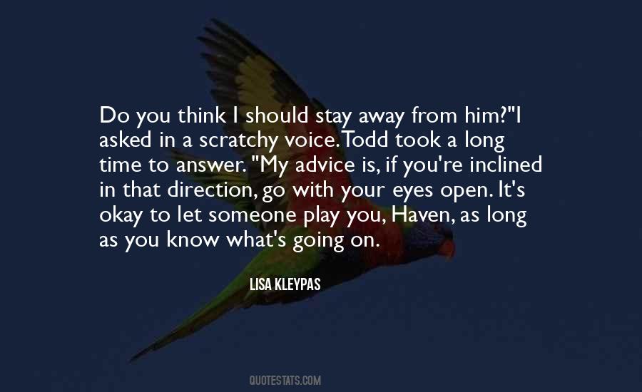 Scratchy Voice Quotes #1198713