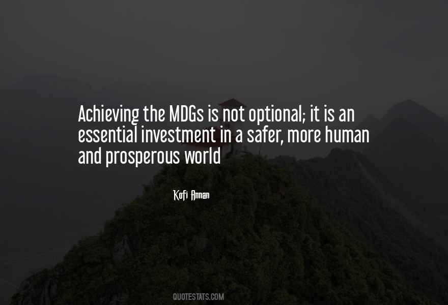 Quotes About Mdgs #1489605