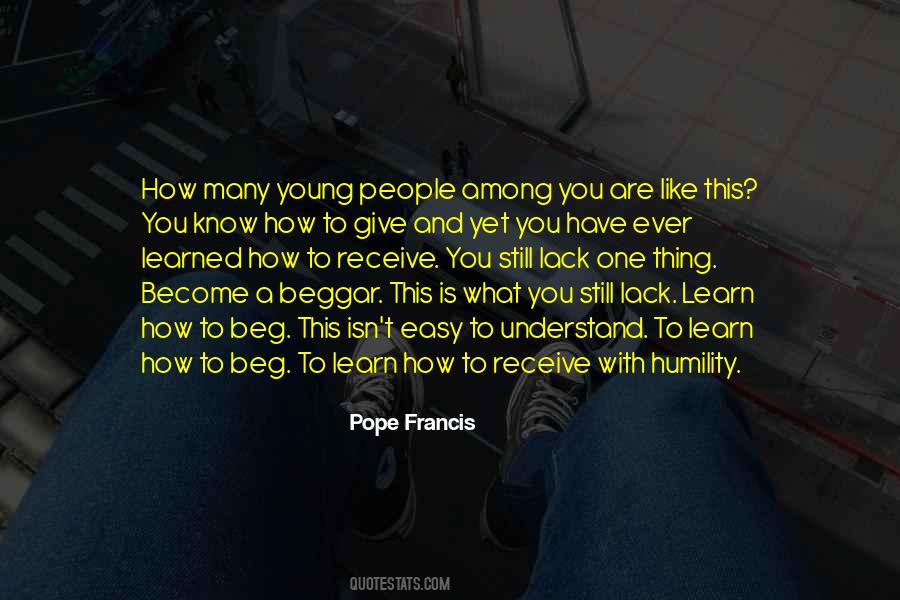 Beggar Quotes #1199543