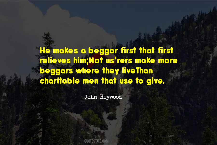 Beggar Quotes #1815207