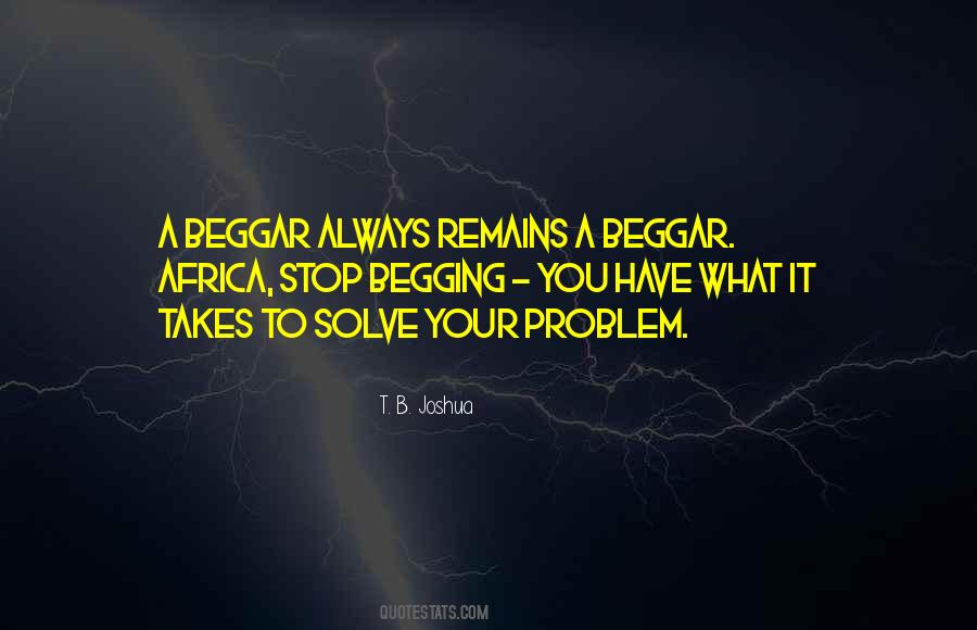 Beggar Quotes #881567