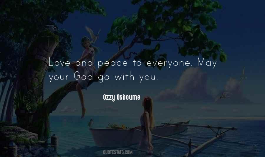 God Love Peace Quotes #706194