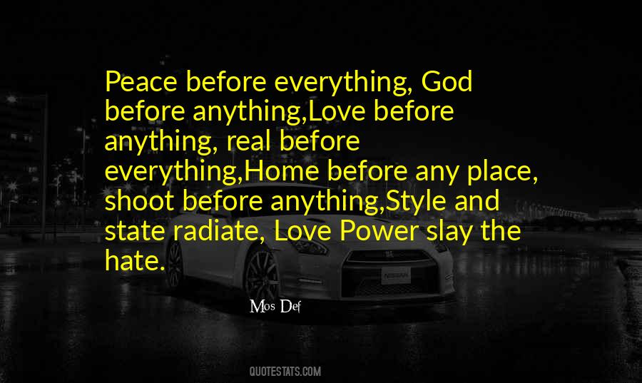 God Love Peace Quotes #978953