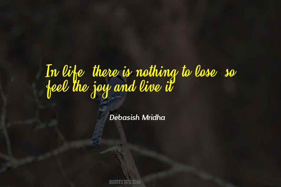 Live In Joy Quotes #438068