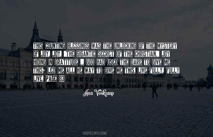 Live In Joy Quotes #471177