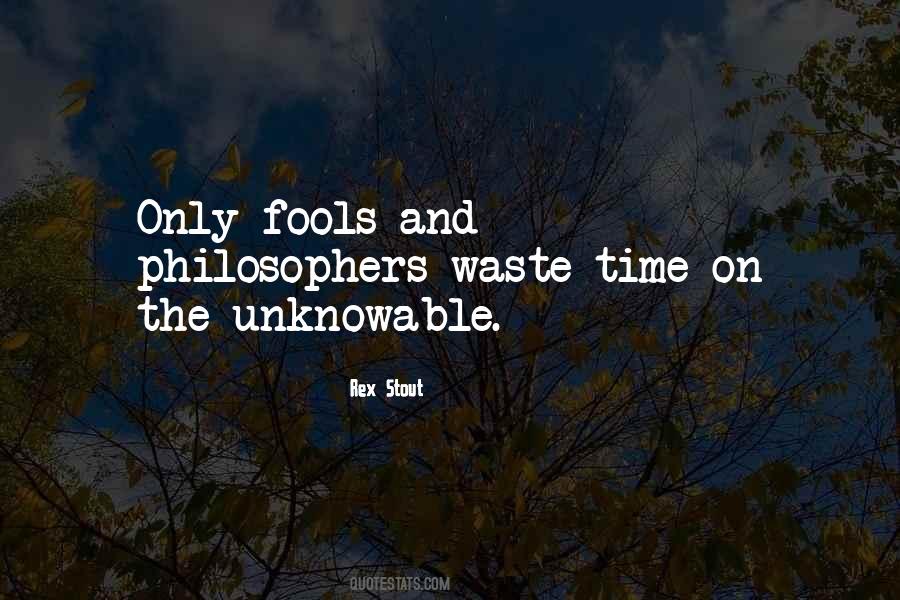 Quotes About The Unknowable #216993