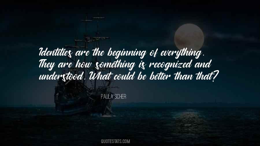 Beginning Of Everything Quotes #568908