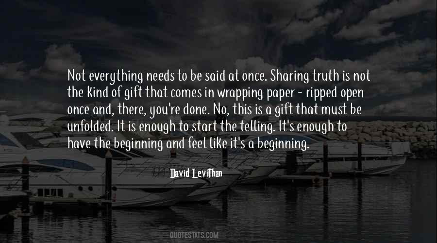 Beginning Of Everything Quotes #977004