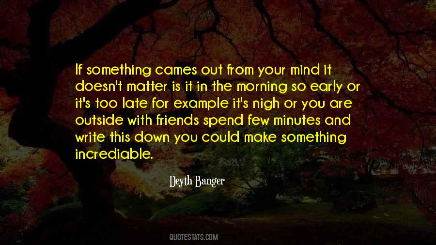 Late Morning Quotes #354814