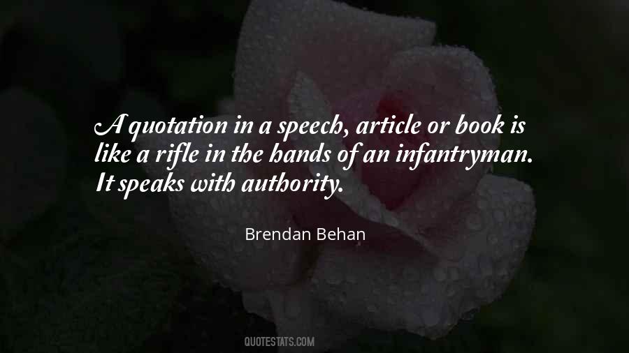 Behan Quotes #2794
