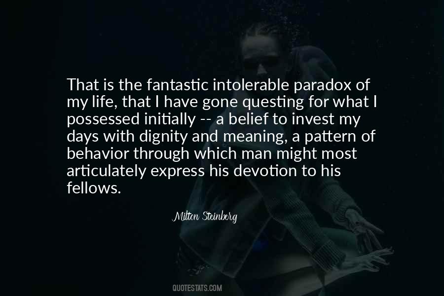 Behavior Pattern Quotes #1060982