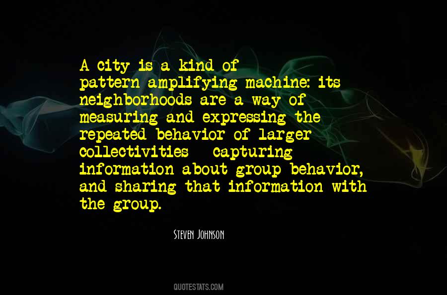 Behavior Pattern Quotes #1293719