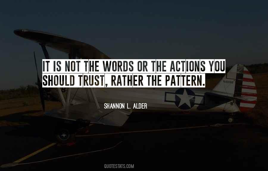 Behavior Pattern Quotes #32134