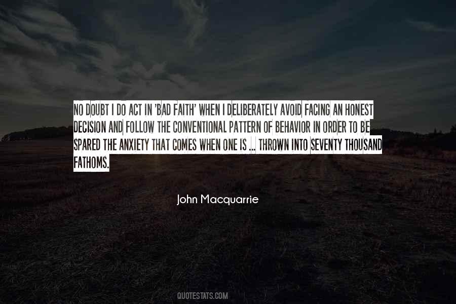 Behavior Pattern Quotes #501494