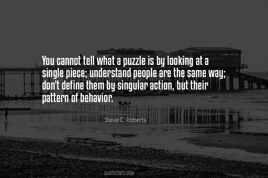 Behavior Pattern Quotes #537642