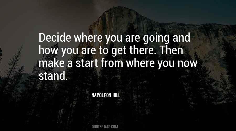 Decide Now Quotes #887170