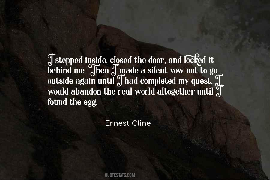 Behind Closed Door Quotes #1218178