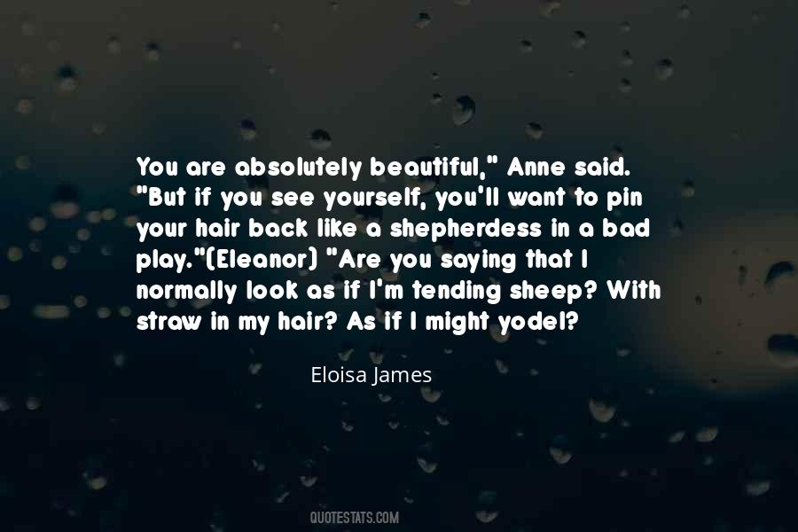 Bad Hair Quotes #178965